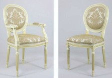 SEDIA/CAPOTAVOLA C/FUSTO LEGNO IMBOTTITA RIVESTITA C/TESSUTI ECOPELLE LUSSO 102