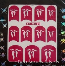 ADESIVI STENCIL STICKERS NAIL
