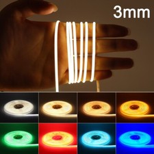 Striscia LED COB 3mm Luce 12V