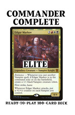 Edgar Markov ELITE Vampire Tribal Magic MTG Mazzo Comandante Personalizzato