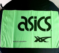 Borsa con coulisse verde ASICS borsa per scarpe da palestra sportive Eco Sust...