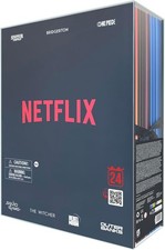 Netflix Calendario dell'Avvento Conto alla Rovescia Confezione Regalo con 24 Oggetti da Collezione Natale Nuovo