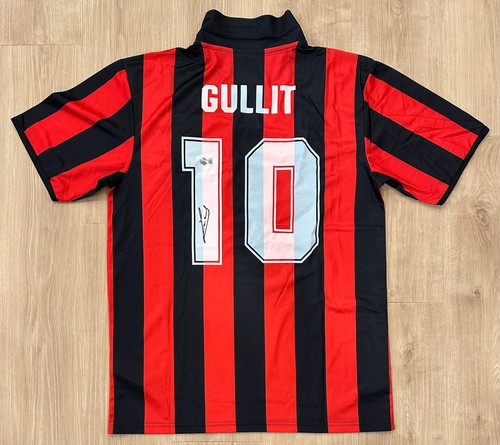 Ruud gullit signed milan - signed, ac