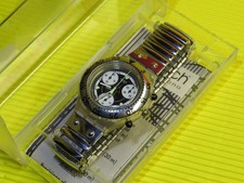 Swatch mid size aqua chrono - mid-size,
