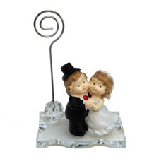 33176 Bomboniere Portafoto Memo Clip Cristallo Sposi Sposini Nozze Matrimonio