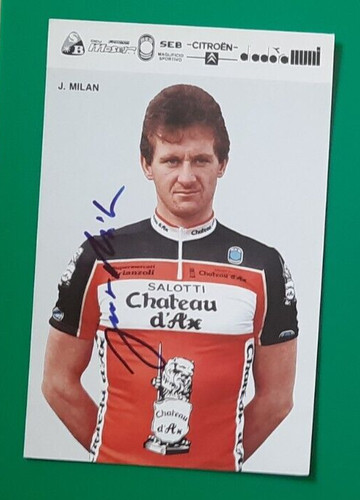 Cyclisme carte cycliste jurco - carte,
