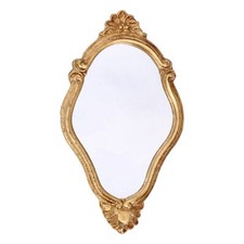 SPECCHIERA 18 X 33 CM. COLOR ORO ANTICO ARTIGIANALE