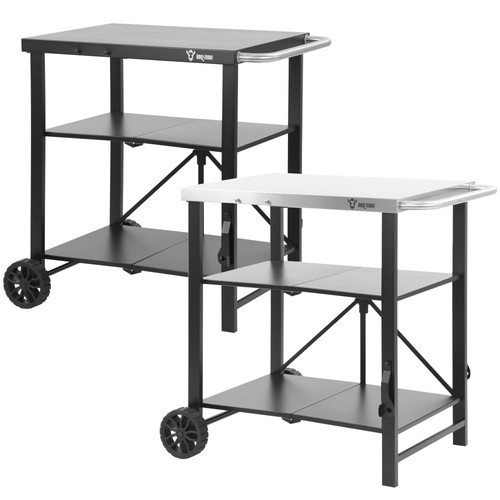 Carrello barbecue tavolo - carrello,
