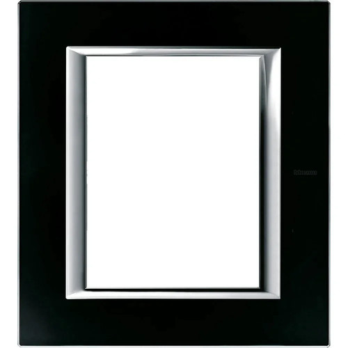 Placca axolute vetro - 3+3p, nero