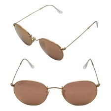 Ray Ban Round Metal - Oro/Rosa