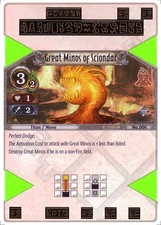 Great Minos of Sciondar - Set 1 - The Eye of Judgment TCG