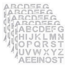 170 Pezzi  con Lettere In