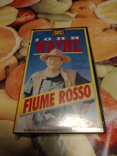 Fiume rosso john wayne - rosso, vhs