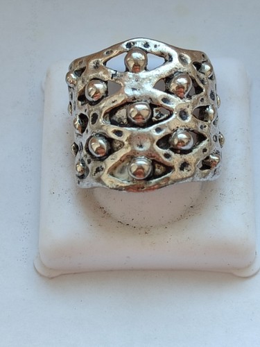 Anello unisex acciaio - in,