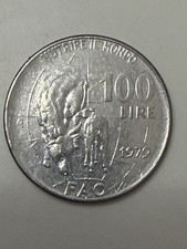 Moneta 100 Lire FAO Italia