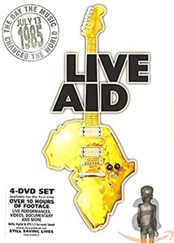 Dvd live aid 1985 - dvd, 13/07/1985