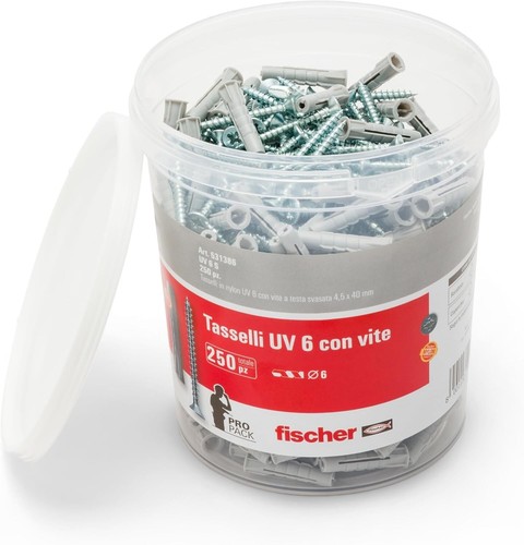 Tassello con vite fischer - tassello,