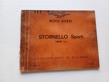 Moto Guzzi Stornello Sport 125 1a serie 1962 catalogo ricambi ORIGINALE