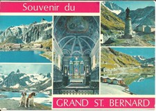 Gran San Bernardo (AO) Chiesetta, Statua, Albergo, Lago, Cani, Flora, Lot 3 cart