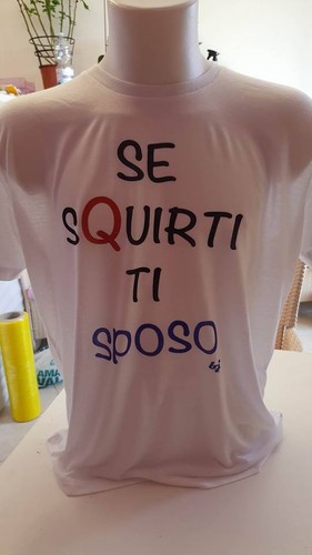 Shirt squirti ti - squirti, sposo