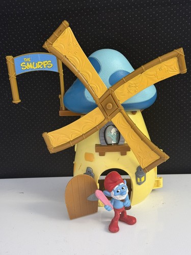 The smurfs windmill playset - the,