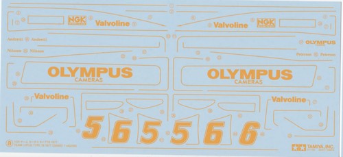 Lotus olympus decals - lotus, 78
