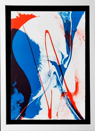 Paul jenkins 1965 litografia - paul,