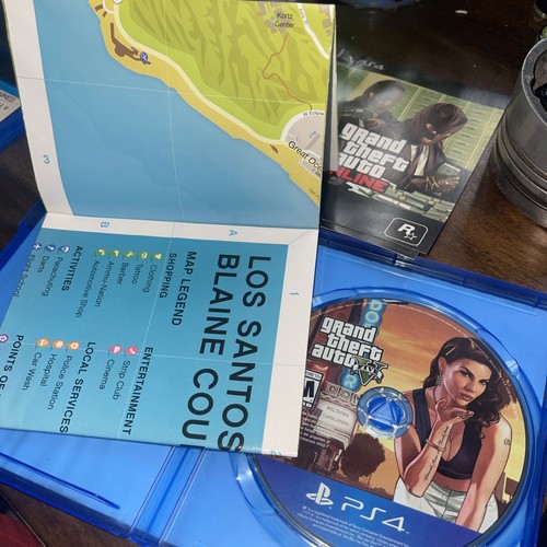 Grand theft auto five - v, ps4