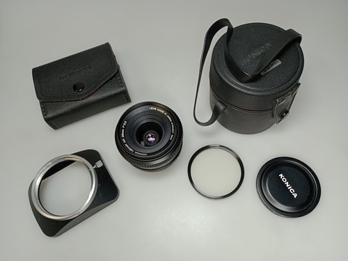 Konica hexar 28mm - hexar, f/3.5