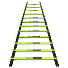 HolaHatha 20 Ft 12 Rung Yellow