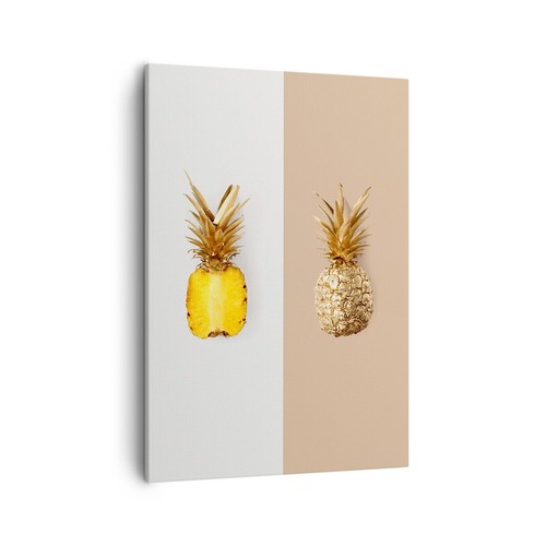 Quadro tela 50x70cm ananas - su,
