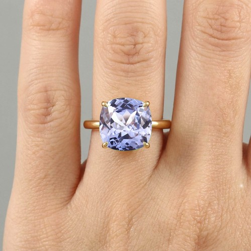 Anello caucciù blu zaffiro - anello,