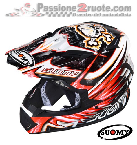 Casco cross suomy rumble - casco,