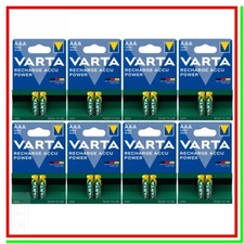 16 batterie ricaricabili AAA