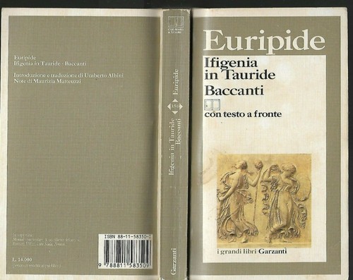 Ifigenia tauride baccanti - in,