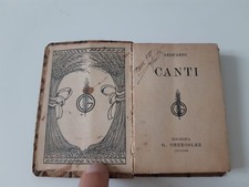 Leopardi canti oberosler - -,