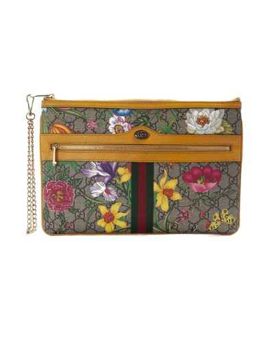 Gucci pochette flora small - pochette,