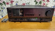 Amplificatore integrato ibrido Alpine Luxman LV-103 vintage usato 1985