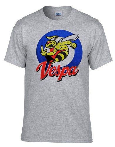 Vespa scooter logo grau - grau, kinder