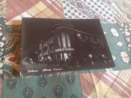 Cartolina bellaria - -, (rimini)