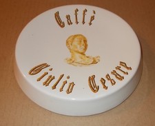 BAR-CAFFETTERIA-CAFFE'-STORIA ROMANA-GIULIO CESARE-BELLA CERAMICA PUBBLICITARIA