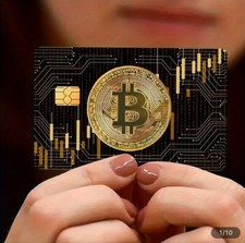 BITCOIN Crypto Coin Multi Gold