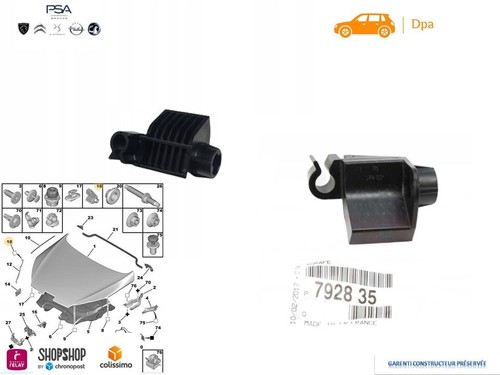 Clips fixation barre de - clips,