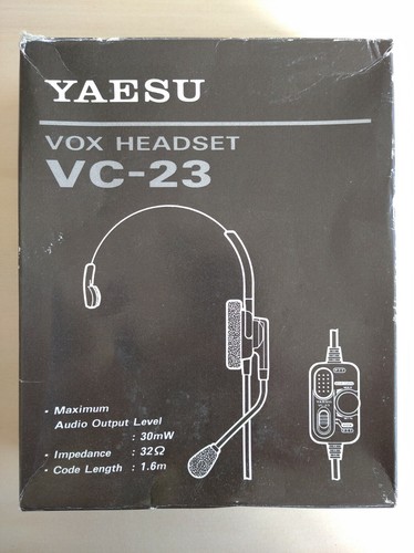 Yaesu vox headset 23 - yaesu,