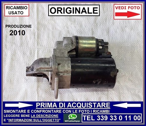 Motorino avviamento bosch - avviamento,