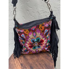 Borsa a tracolla in pelle con