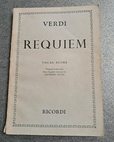 Verdi requiem vintage ricordi - requiem,