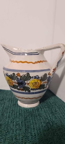 Vintage pottery signed italy - pottery,