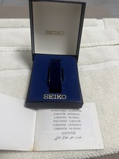 SCATOLA PORTA OROLOGIO SEIKO PIU GARANZIA VERY RARE BOX WATCH SEIKO CHRONOGRAPH