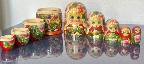 Set bellissime matrioske - 5,